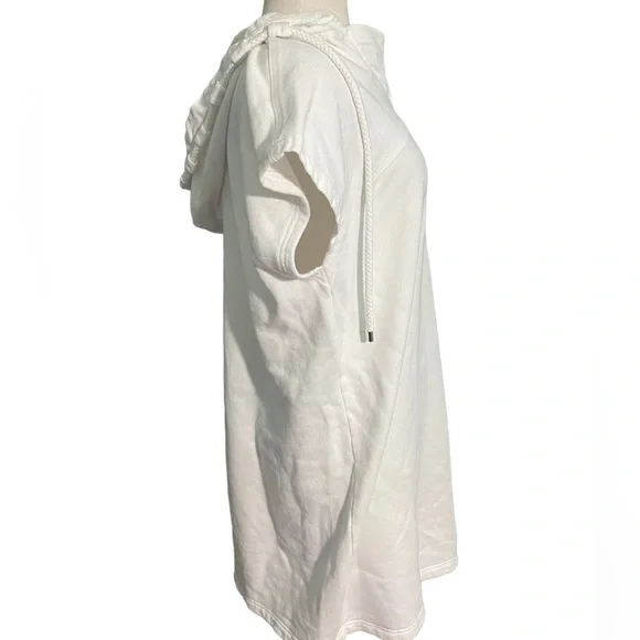 See by Chloe white hoodie mini dress sm - Picture 6 of 10